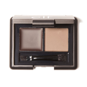 elf gel and powder eyebrow kit dark