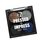 w7 pressed to impress glitter palette