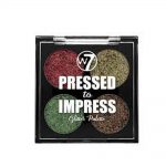 W 7 pressed to impress glitter palette in vogue