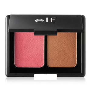 elf aqua infused blush and bronzer bronzed peach