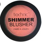 Technic shimmer blusher coral bay