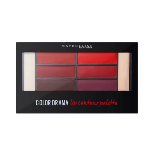maybelline color drama lip contour palette 01 crimson vixen